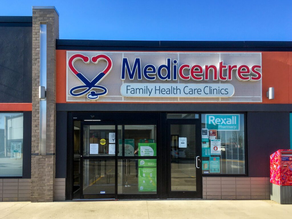 Medicentres Kingsway Storefront