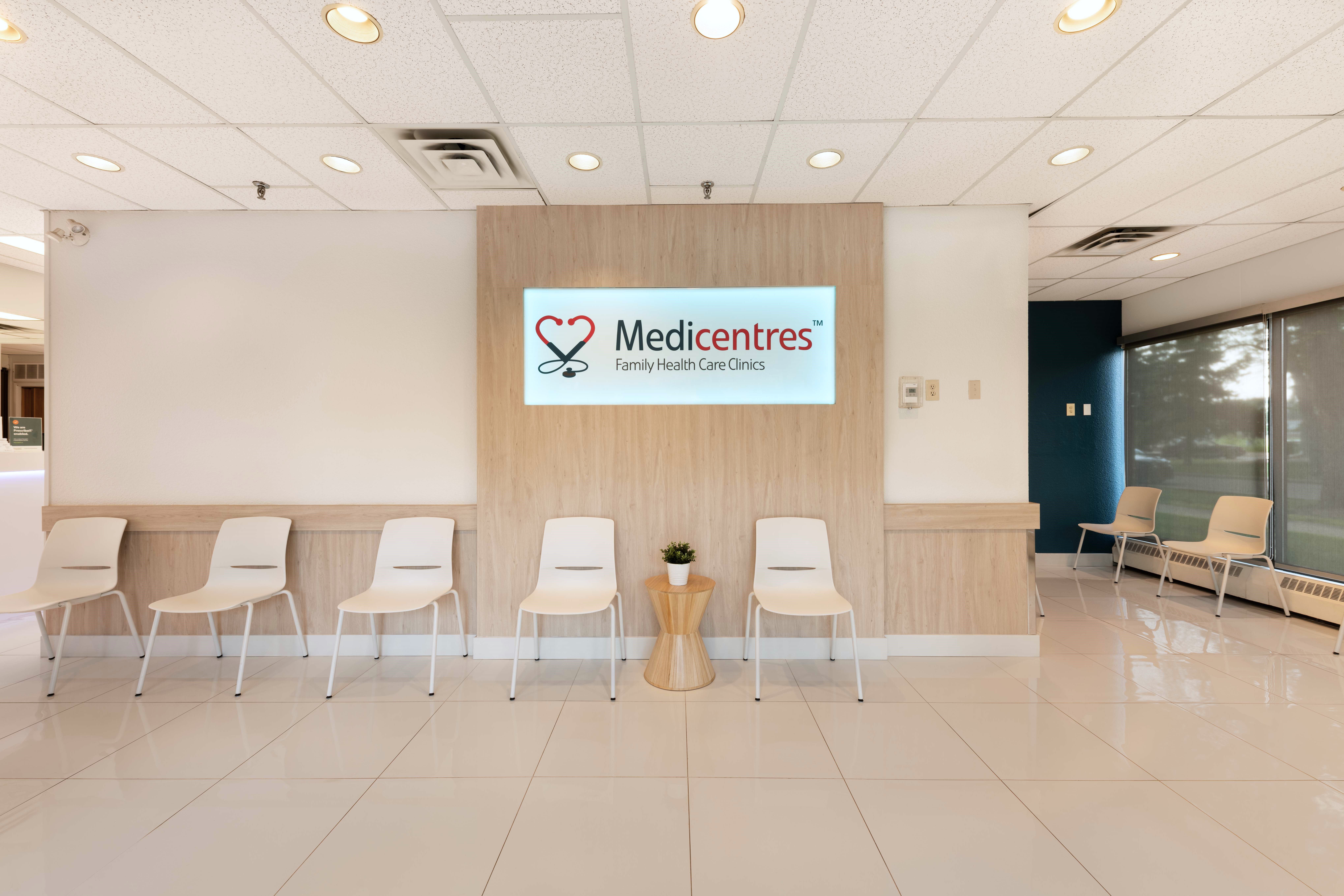 Medicentres Westgrove Edmonton - interior space